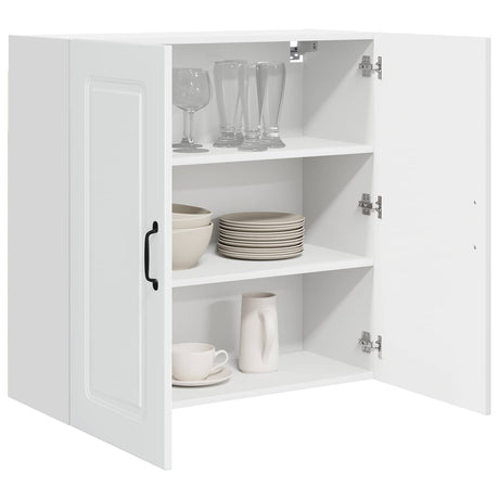 Vidaxl vaatwasserpaneel kalmar hoogglans wit 80 x 31 x 80 cm