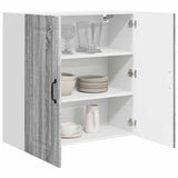 Vidaxl vaatwasserpaneel kalmar grijs sonoma 80 x 31 x 80 cm