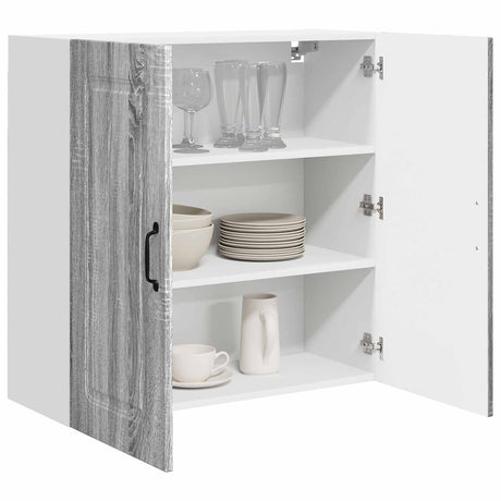 Vidaxl vaatwasserpaneel kalmar grijs sonoma 80 x 31 x 80 cm