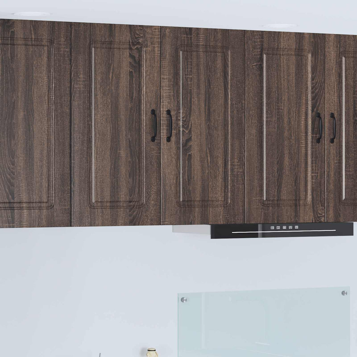 Vidaxl vaatwasserpaneel kalmar bruin eiken 80 x 31 x 80 cm