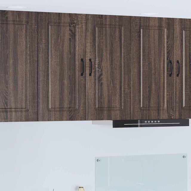 Vidaxl vaatwasserpaneel kalmar bruin eiken 80 x 31 x 80 cm