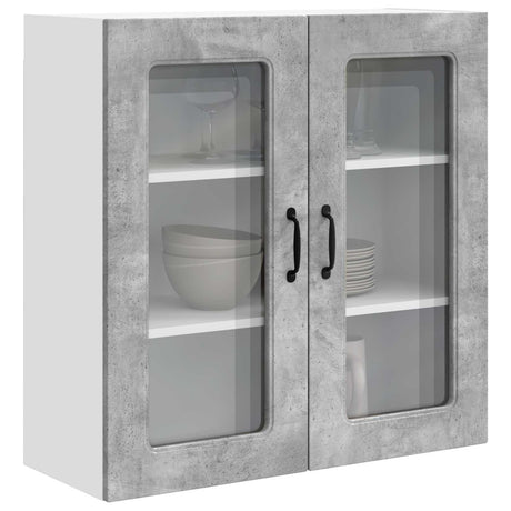 Vidaxl vaatwasserpaneel kalmar beton grijs 80 x 31 x 80 cm