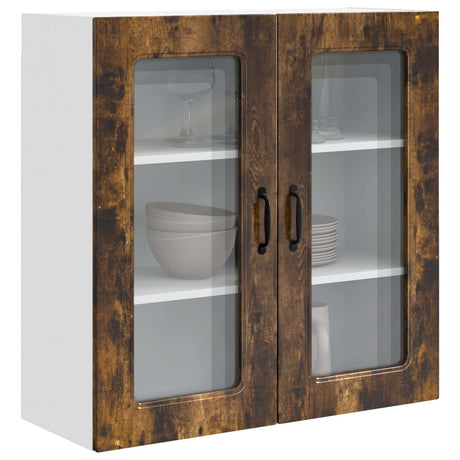 Vidaxl vaatwasserpaneel kalmar gerookt eiken 80 x 31 x 80 cm