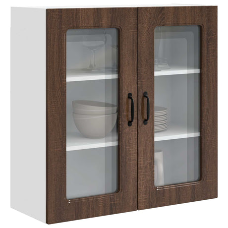 Vidaxl vaatwasserpaneel kalmar bruin eiken 80 x 31 x 80 cm