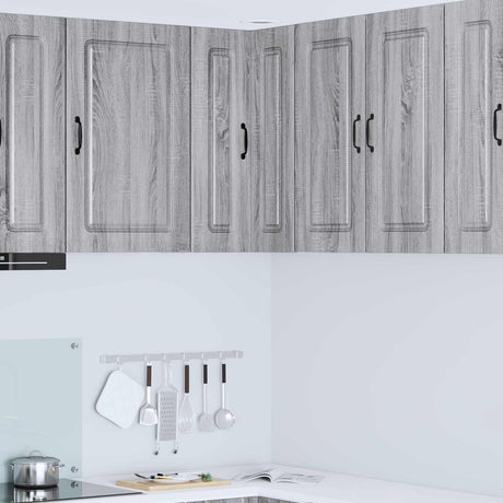 Vidaxl vaatwasserpaneel kalmar grijs sonoma 57 x 57 x 80 cm