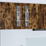 Vidaxl vaatwasserpaneel kalmar gerookt eiken 60 x 31 x 80 cm