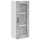 Vidaxl vaatwasserpaneel kalmar beton grijs 40 x 31 x 100 cm