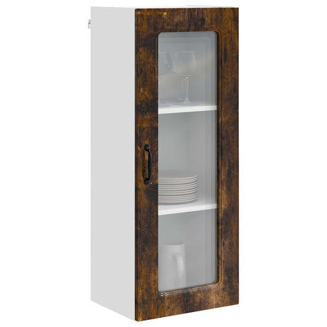 Vidaxl vaatwasserpaneel kalmar gerookt eiken 40 x 31 x 100 cm