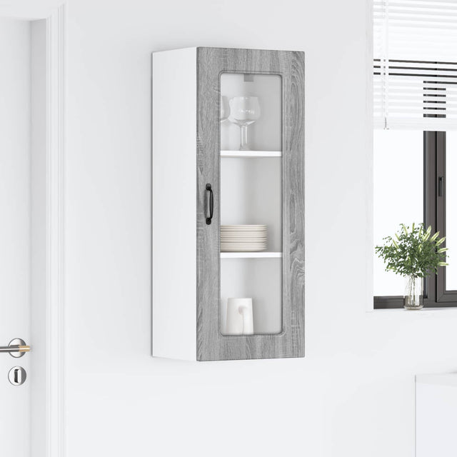 Vidaxl vaatwasserpaneel kalmar grijs sonoma 40 x 31 x 100 cm