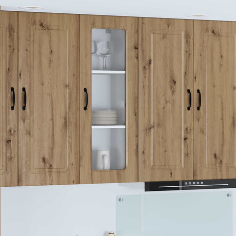Vidaxl vaatwasserpaneel kalmar artisan eiken 40 x 31 x 100 cm