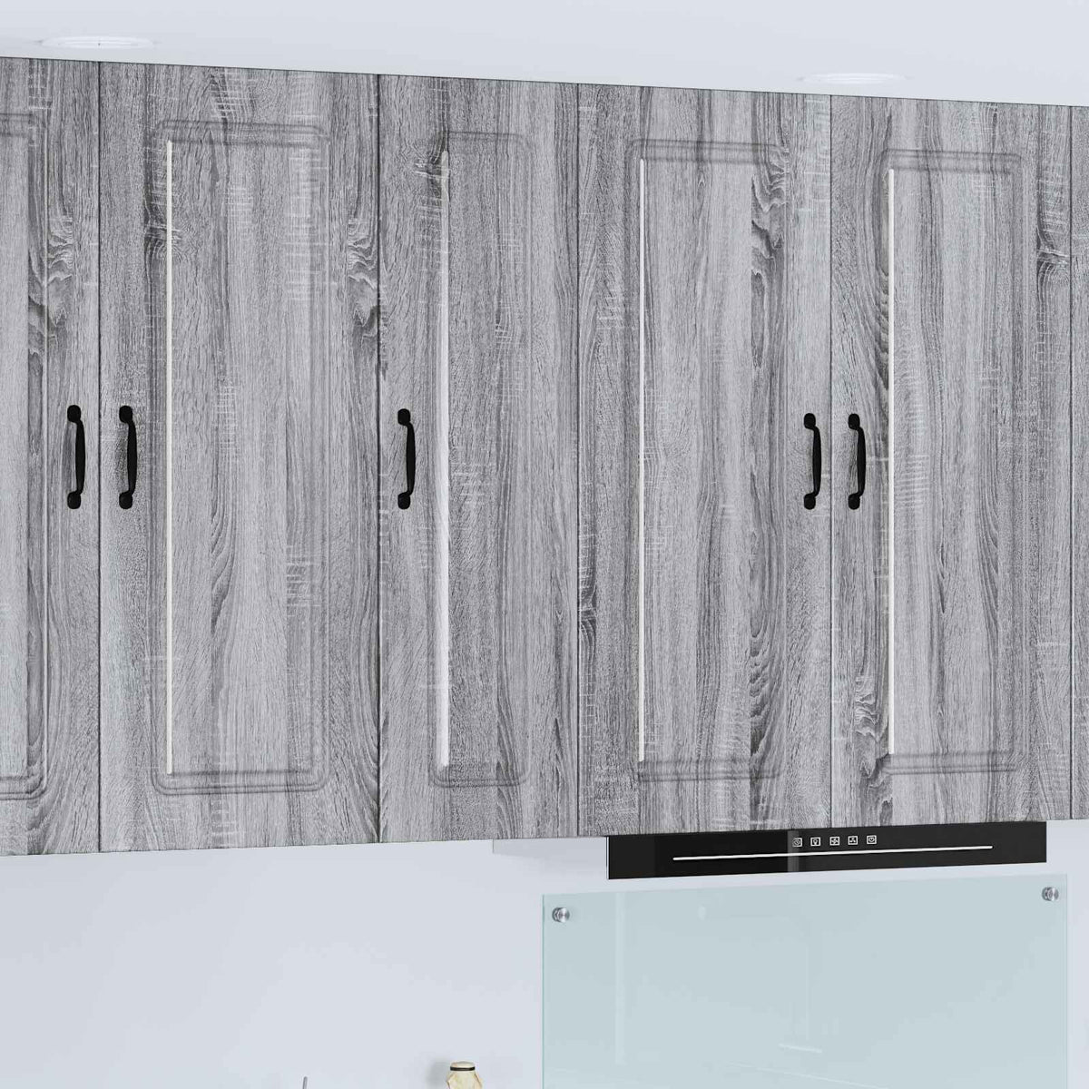 Vidaxl vaatwasserpaneel kalmar grijs sonoma 30 x 31 x 100 cm