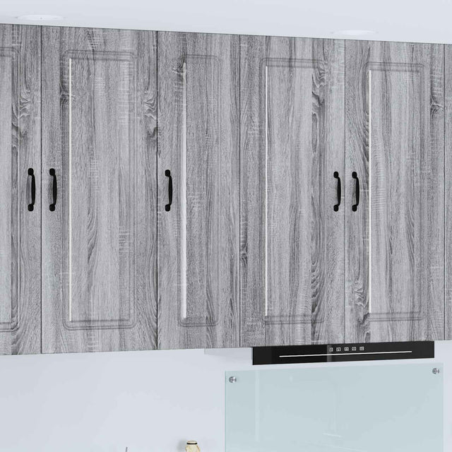 Vidaxl vaatwasserpaneel kalmar grijs sonoma 30 x 31 x 100 cm