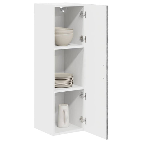 Vidaxl vaatwasserpaneel kalmar grijs sonoma 30 x 31 x 100 cm
