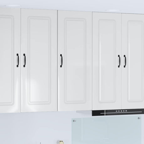 Vidaxl vaatwasserpaneel kalmar hoogglans wit 40 x 31 x 100 cm