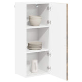 Vidaxl vaatwasserpaneel kalmar gerookt eiken 40 x 31 x 100 cm