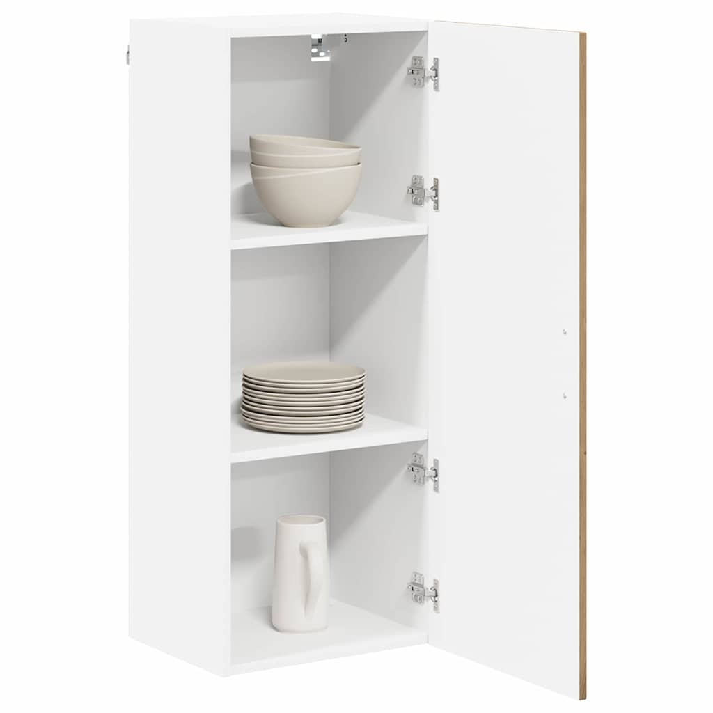 Vidaxl vaatwasserpaneel kalmar artisan eiken 40 x 31 x 100 cm