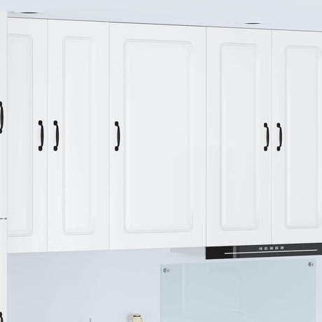 Vidaxl vaatwasserpaneel kalmar hoogglans wit 50 x 31 x 100 cm