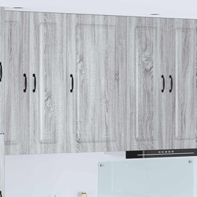 Vidaxl vaatwasserpaneel kalmar grijs sonoma 50 x 31 x 100 cm