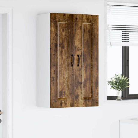 Vidaxl vaatwasserpaneel kalmar gerookt eiken 60 x 31 x 100 cm