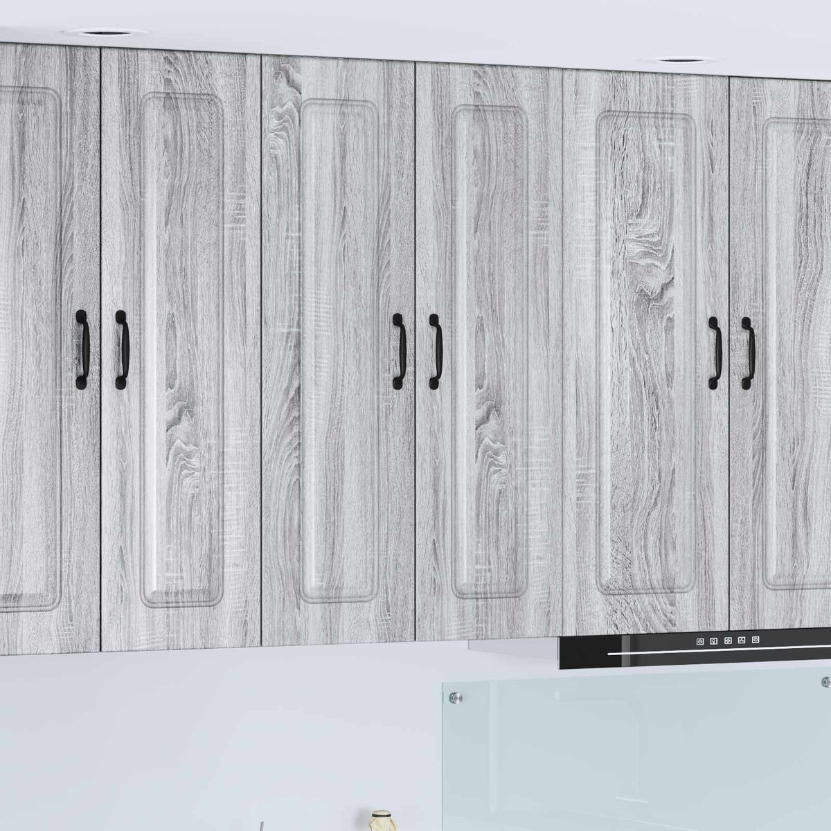 Vidaxl vaatwasserpaneel kalmar grijs sonoma 60 x 31 x 100 cm