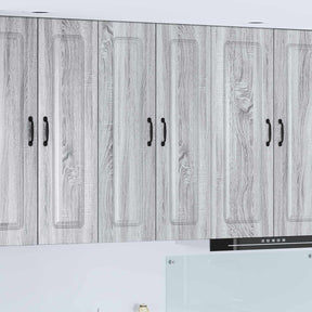 Vidaxl vaatwasserpaneel kalmar grijs sonoma 60 x 31 x 100 cm