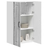 Vidaxl vaatwasserpaneel kalmar grijs sonoma 60 x 31 x 100 cm