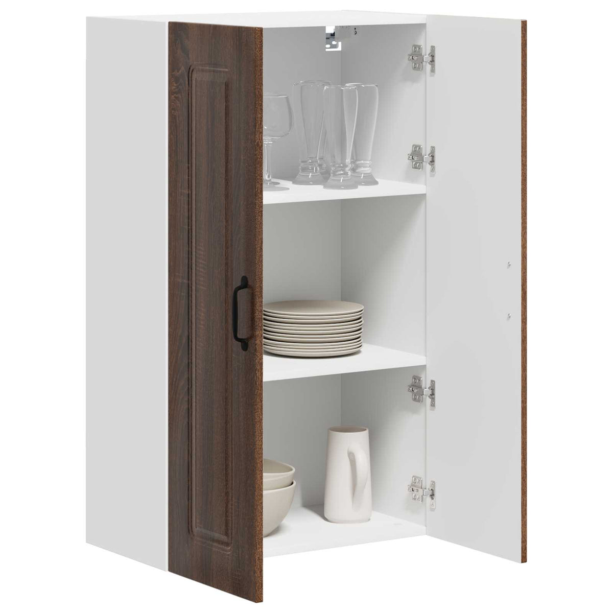 Vidaxl vaatwasserpaneel kalmar bruin eiken 60 x 31 x 100 cm