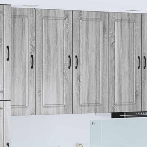 Vidaxl vaatwasserpaneel kalmar grijs sonoma 80 x 31 x 100 cm