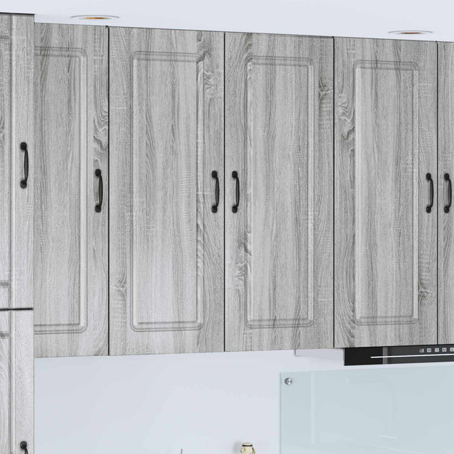 Vidaxl vaatwasserpaneel kalmar grijs sonoma 80 x 31 x 100 cm