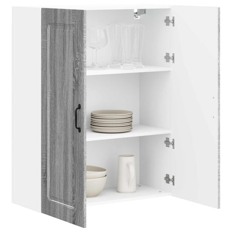 Vidaxl vaatwasserpaneel kalmar grijs sonoma 80 x 31 x 100 cm