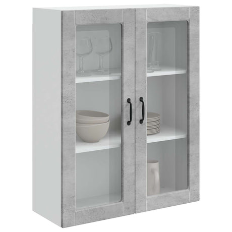 Vidaxl vaatwasserpaneel kalmar beton grijs 80 x 31 x 100 cm