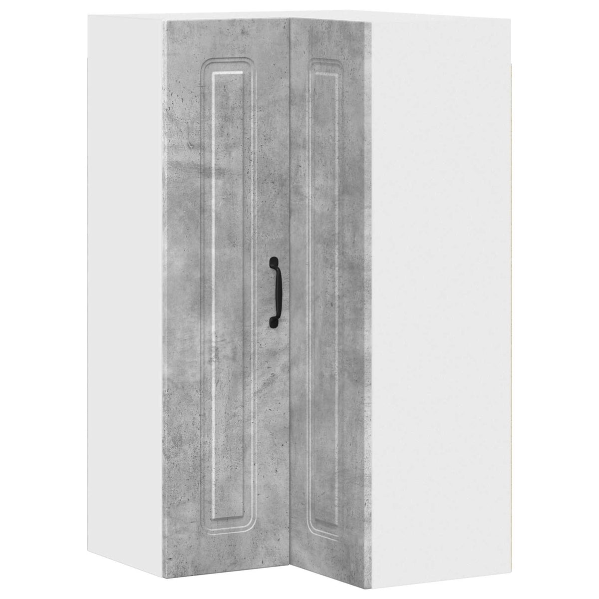 Vidaxl vaatwasserpaneel kalmar beton grijs 57 x 57 x 100 cm