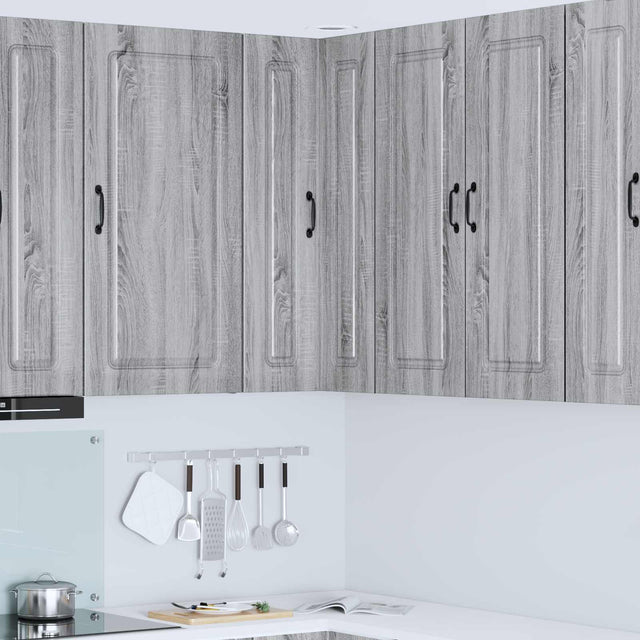 Vidaxl vaatwasserpaneel kalmar grijs sonoma 57 x 57 x 100 cm