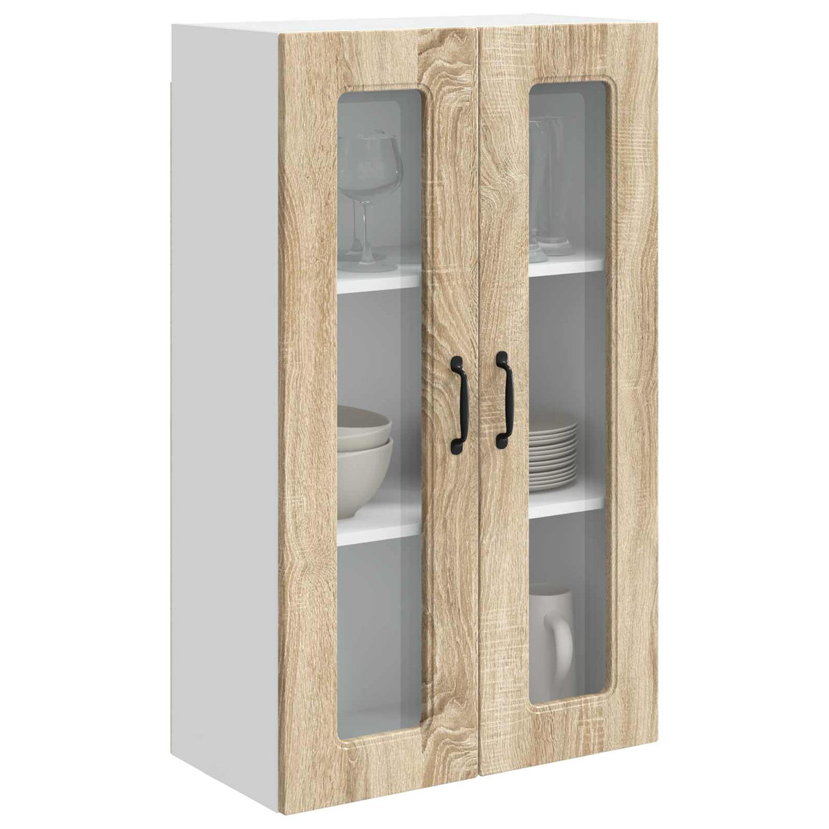 Vidaxl vaatwasserpaneel kalmar sonoma eiken 60 x 31 x 100 cm