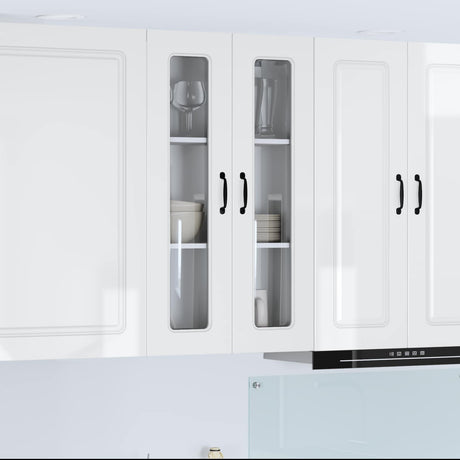 Vidaxl vaatwasserpaneel kalmar hoogglans wit 60 x 31 x 100 cm