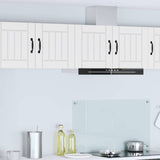 Vidaxl wandkast lucca 2 st wit bewerkt hout