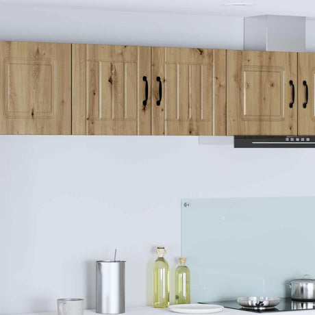 Vidaxl wandkast lucca artisanaal eiken 40 x 31 x 40 cm bewerkt hout