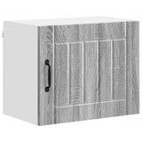 Vidaxl wandkast lucca grijs sonoma 50 x 31 x 40 cm bewerkt hout