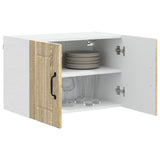 Vidaxl wandkast lucca sonoma eiken 60 x 31 x 40 cm bewerkt hout