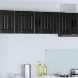 Vidaxl wandkast lucca zwart 80 x 31 x 40 cm bewerkt hout