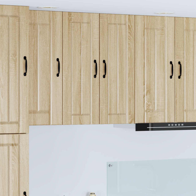 Vidaxl wandkast lucca sonoma eiken 30 x 31 x 80 cm bewerkt hout