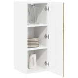 Vidaxl wandkast lucca sonoma eiken 30 x 31 x 80 cm bewerkt hout
