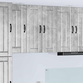 Vidaxl wandkast lucca 2 st betongrijs bewerkt hout