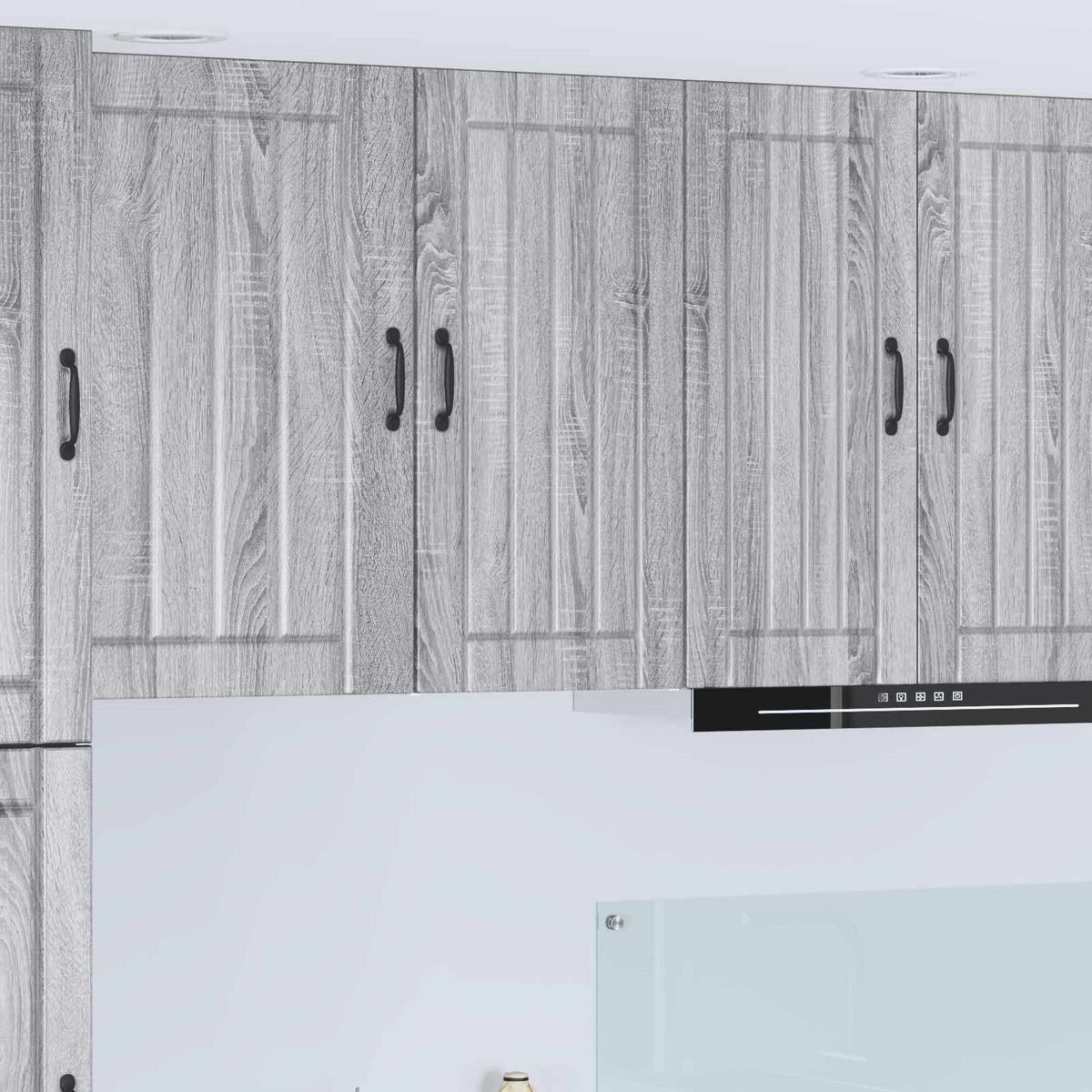 Vidaxl wandkast lucca grijs sonoma 40 x 31 x 80 cm bewerkt hout