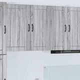 Vidaxl wandkast lucca grijs sonoma 40 x 31 x 80 cm bewerkt hout