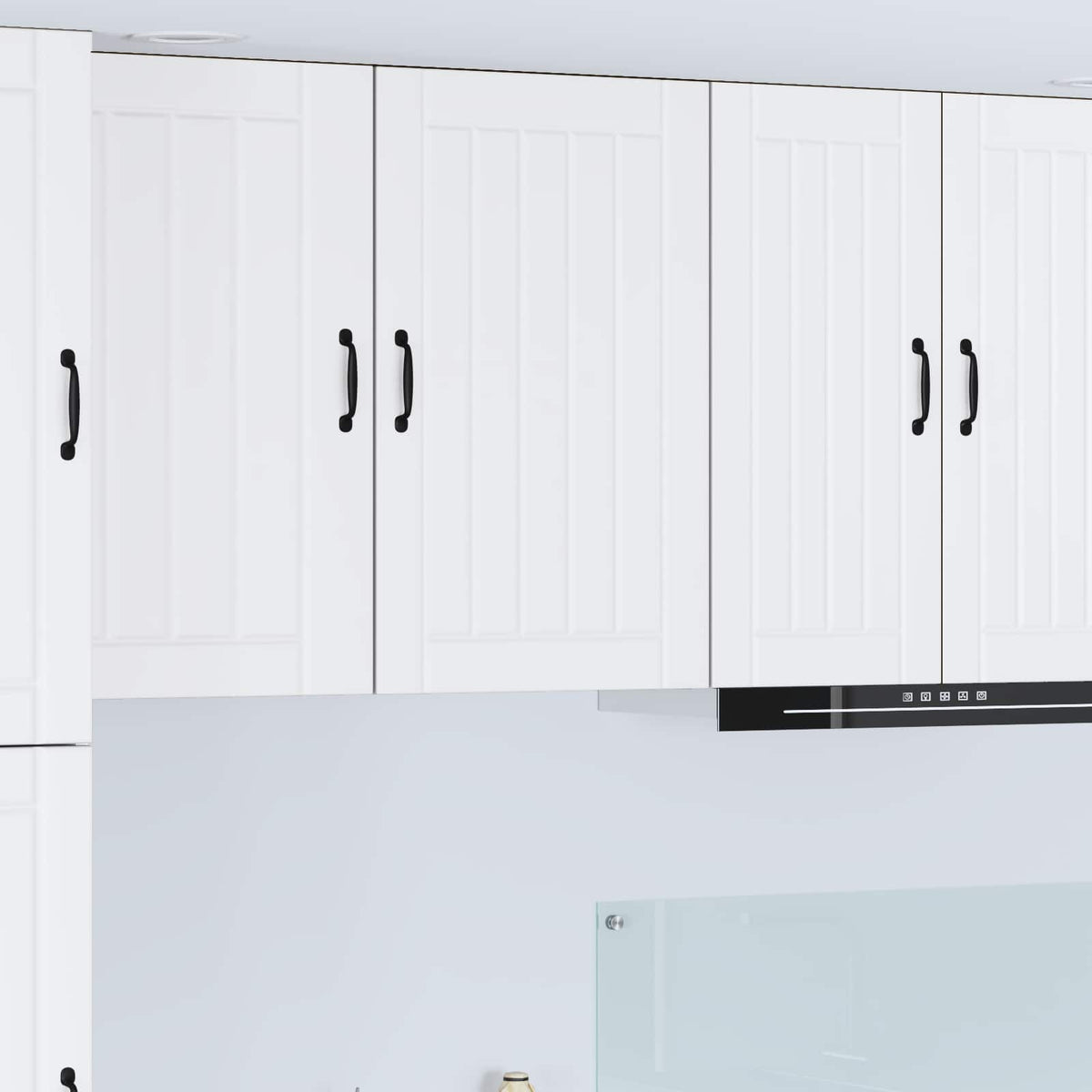 Vidaxl wandkast lucca wit 50 x 31 x 80 cm bewerkt hout