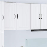 Vidaxl wandkast lucca wit 50 x 31 x 80 cm bewerkt hout