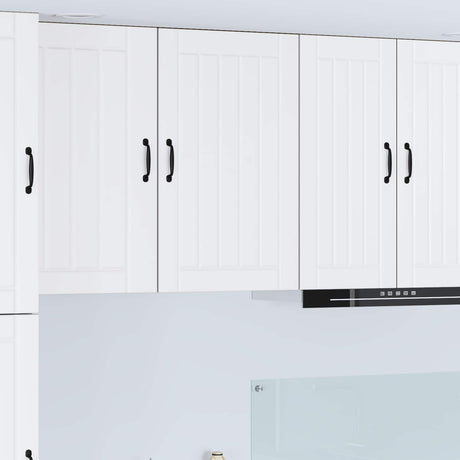 Vidaxl wandkast lucca wit 50 x 31 x 80 cm bewerkt hout