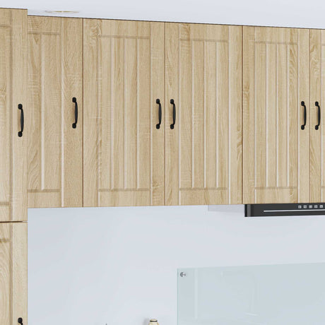 Vidaxl wandkast lucca sonoma eiken 80 x 31 x 80 cm bewerkt hout