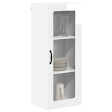 Vidaxl wandglas cabinet lucca hoogglans wit 40 x 31 x 100 cm